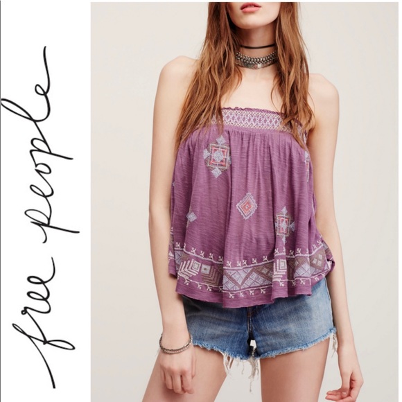 Free People Tops - NWOT Free people Boho Tube Top